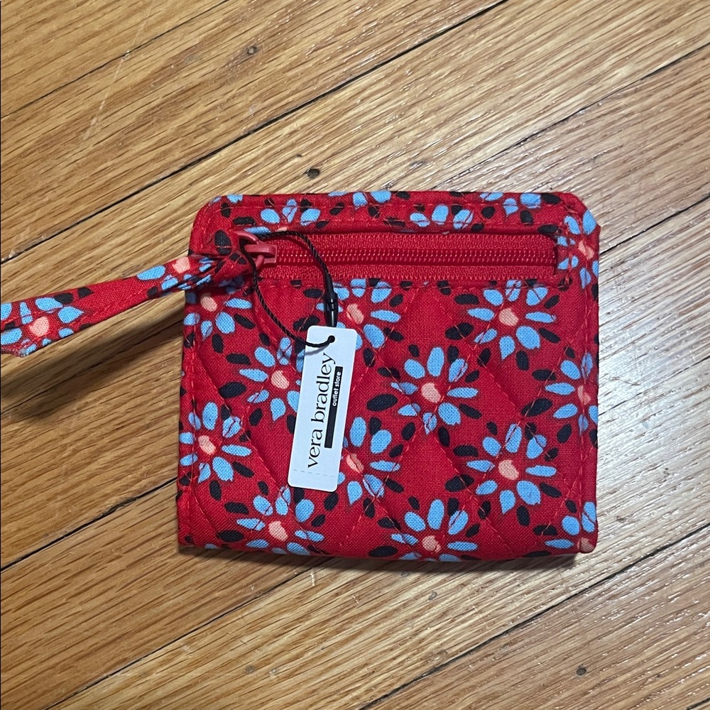 Vera Bradley Cotton Wallet Venetian Flowers NWT